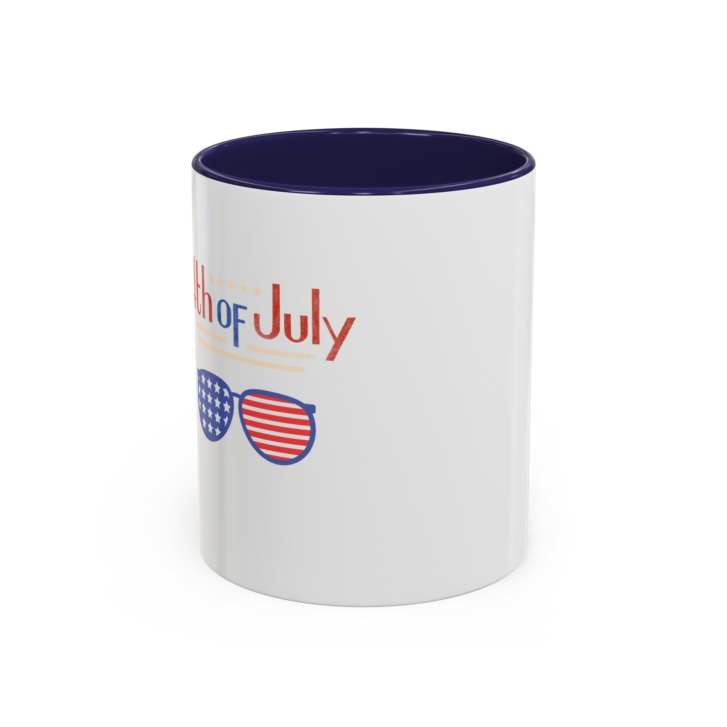 Red, White, And Blue - 4th of July - Sunnies - Coffee Mug (11, 15oz)