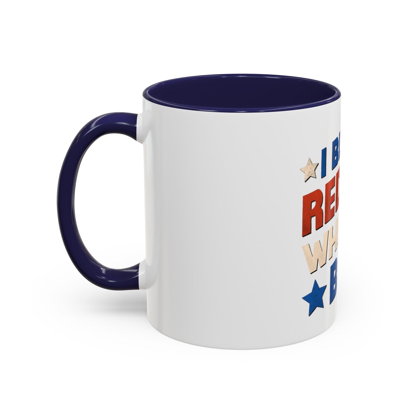 Red, White, And Blue - 4th of July - I Bleed USA - Coffee Mug (11, 15oz)