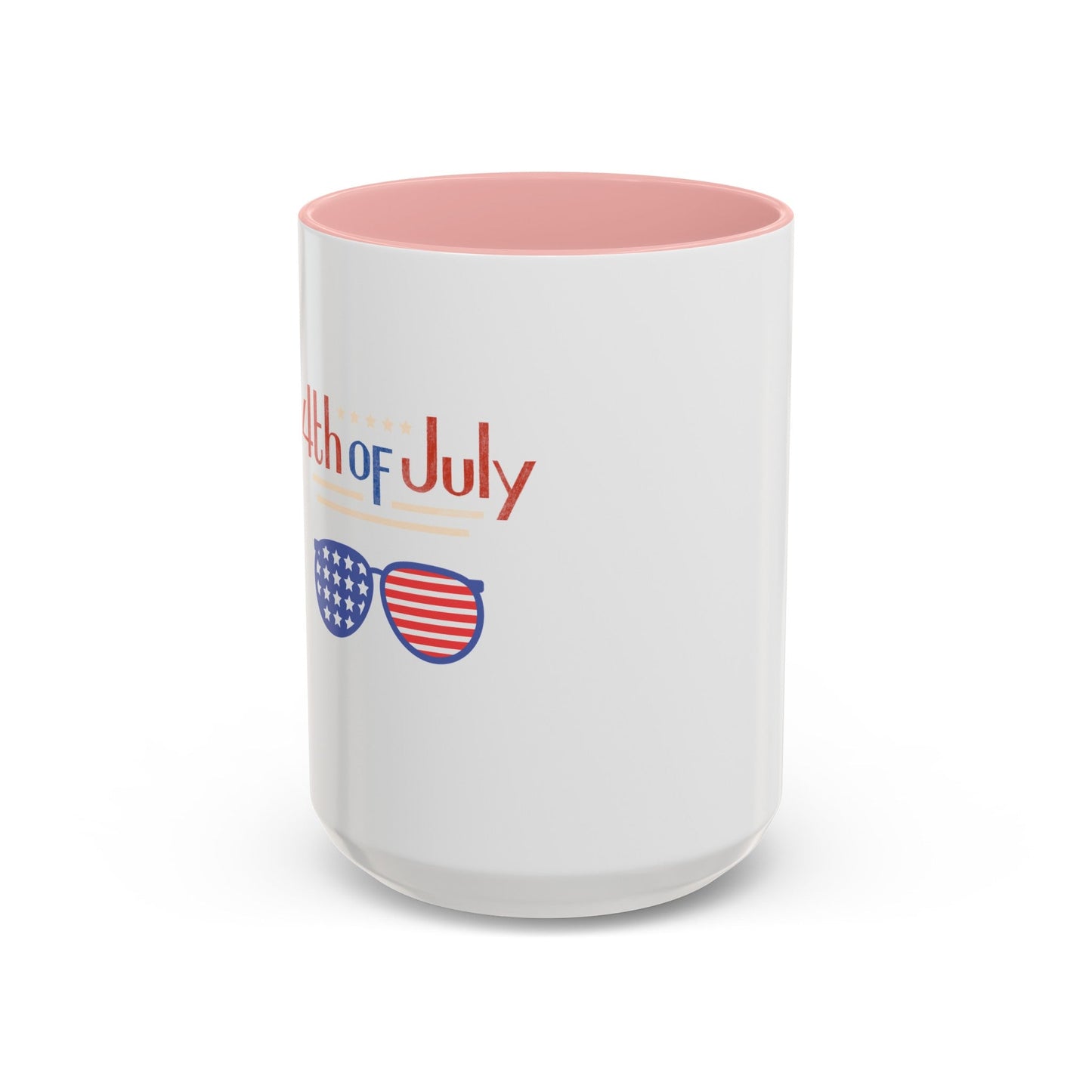 Red, White, And Blue - 4th of July - Sunnies - Coffee Mug (11, 15oz)