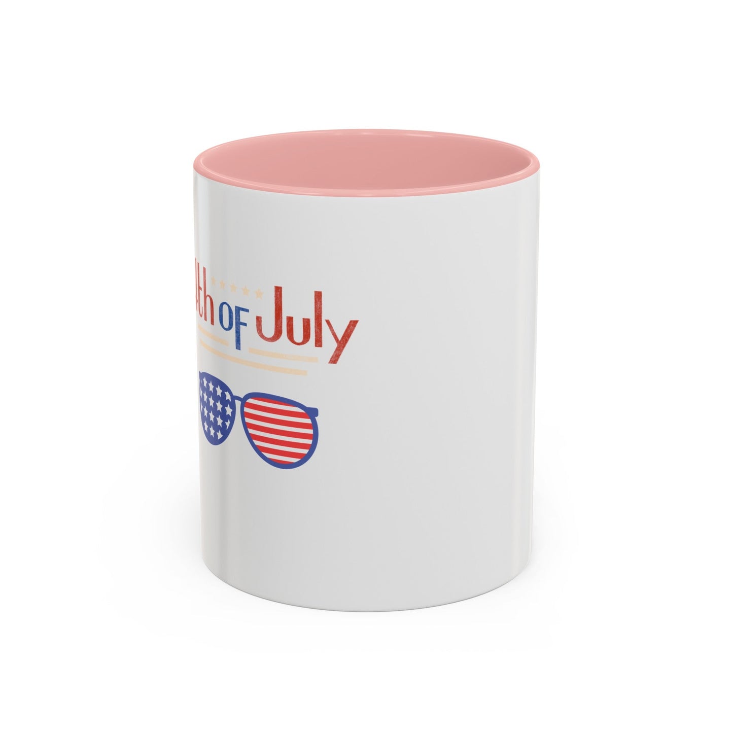 Red, White, And Blue - 4th of July - Sunnies - Coffee Mug (11, 15oz)
