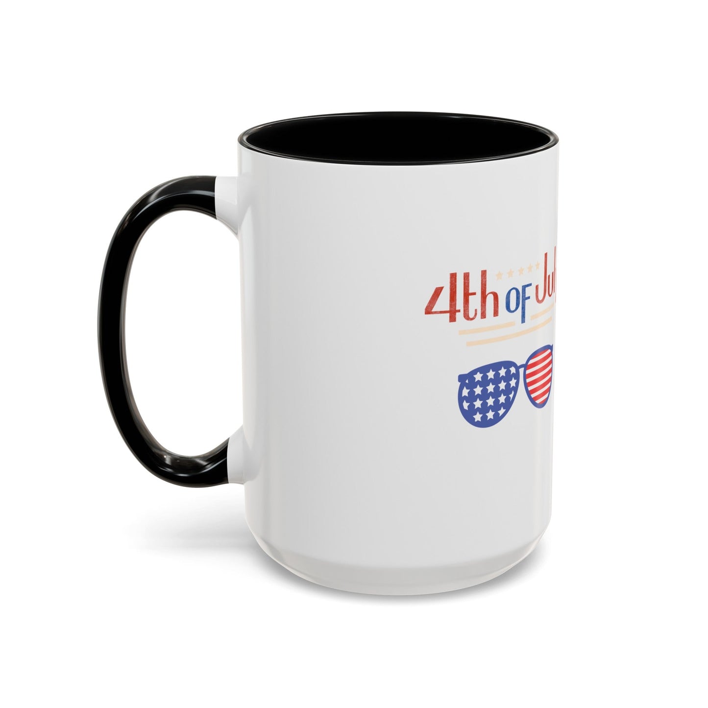 Red, White, And Blue - 4th of July - Sunnies - Coffee Mug (11, 15oz)