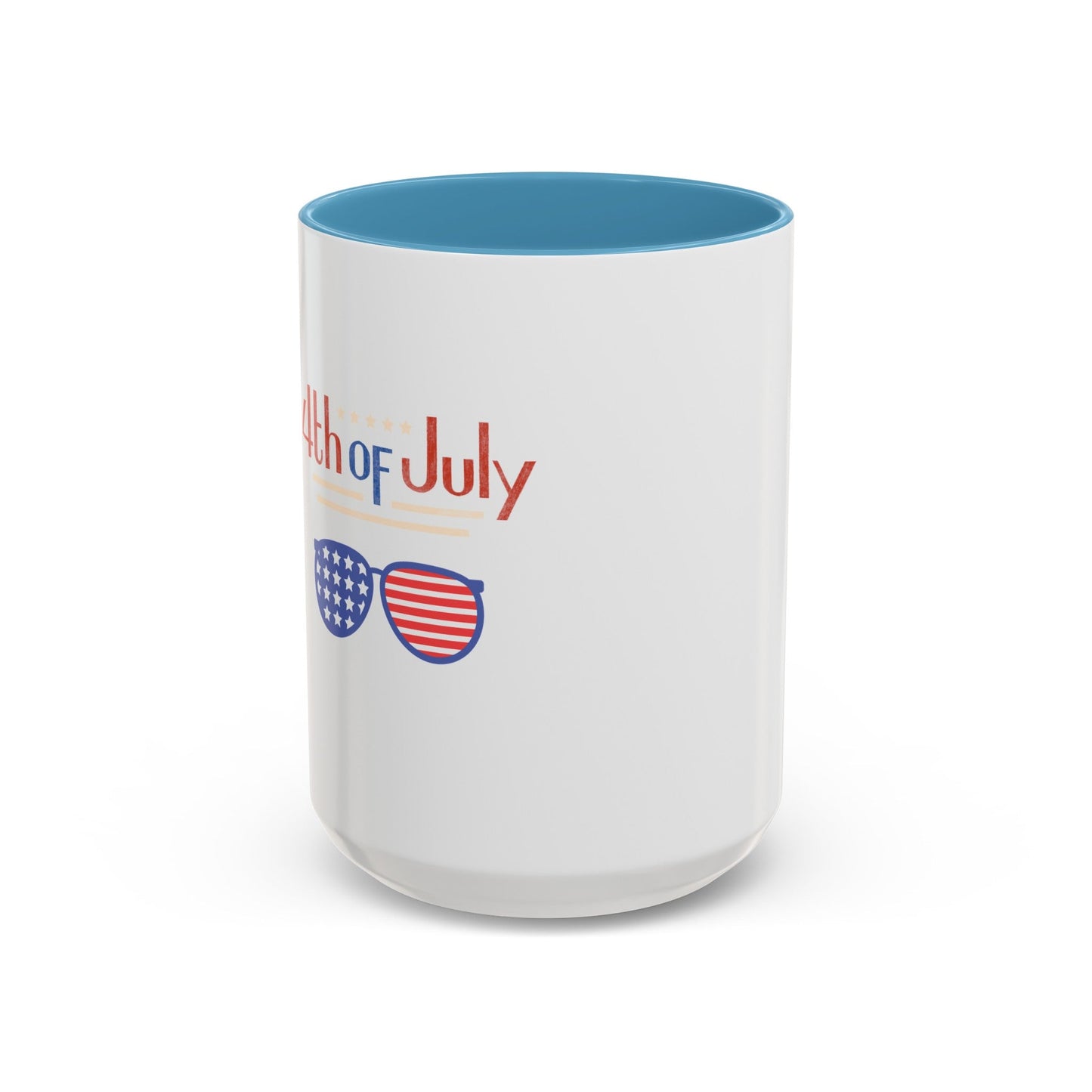 Red, White, And Blue - 4th of July - Sunnies - Coffee Mug (11, 15oz)