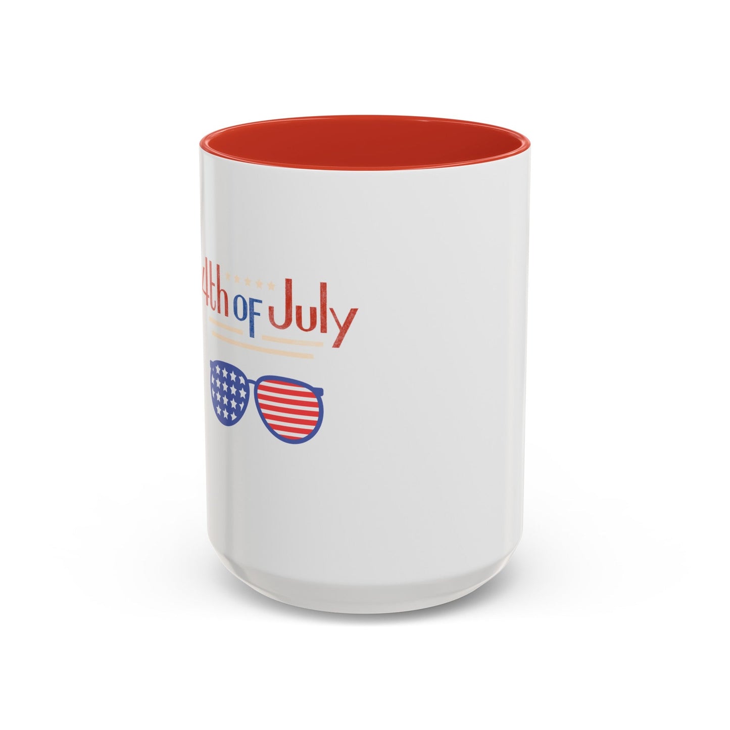 Red, White, And Blue - 4th of July - Sunnies - Coffee Mug (11, 15oz)