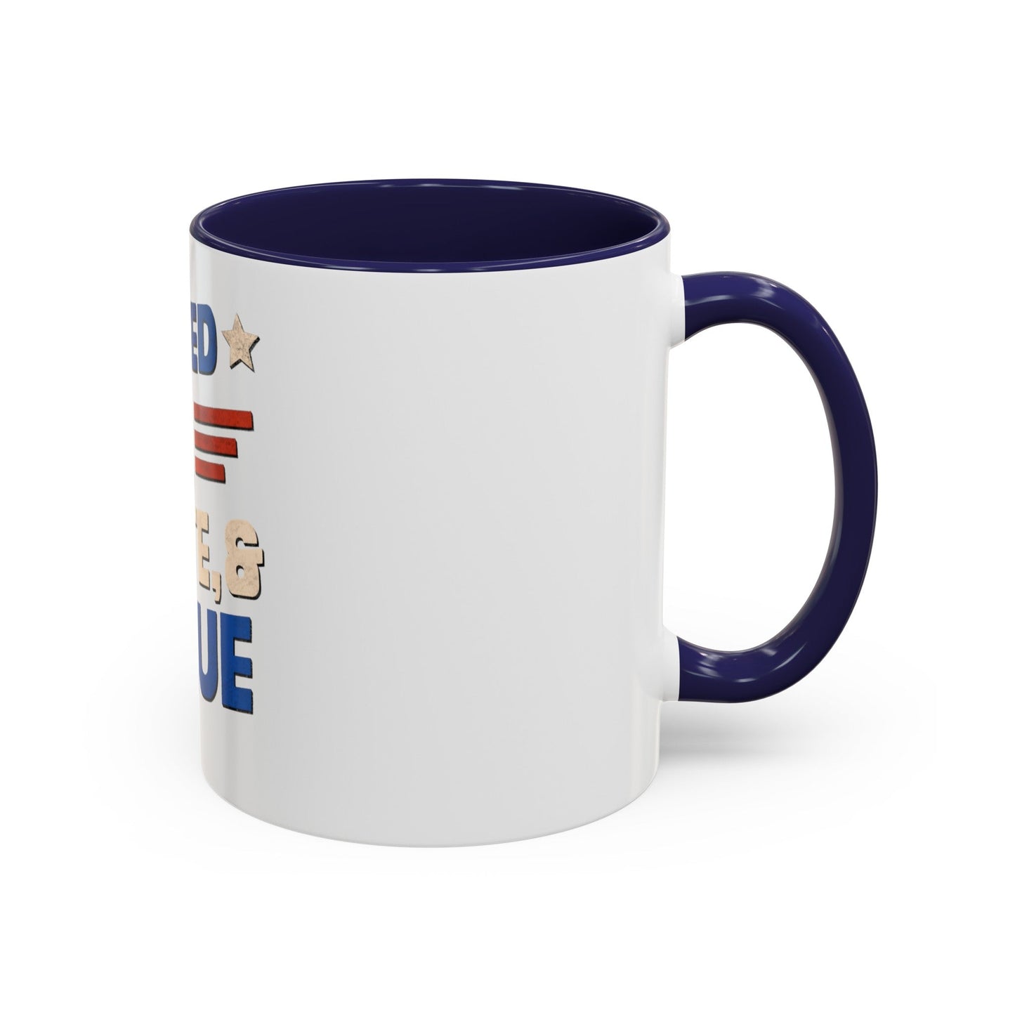 Red, White, And Blue - 4th of July - I Bleed USA - Coffee Mug (11, 15oz)