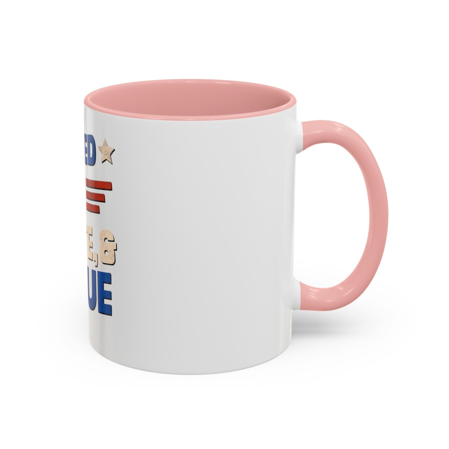 Red, White, And Blue - 4th of July - I Bleed USA - Coffee Mug (11, 15oz)