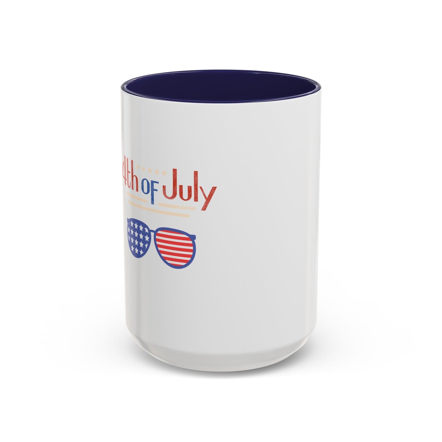 Red, White, And Blue - 4th of July - Sunnies - Coffee Mug (11, 15oz)