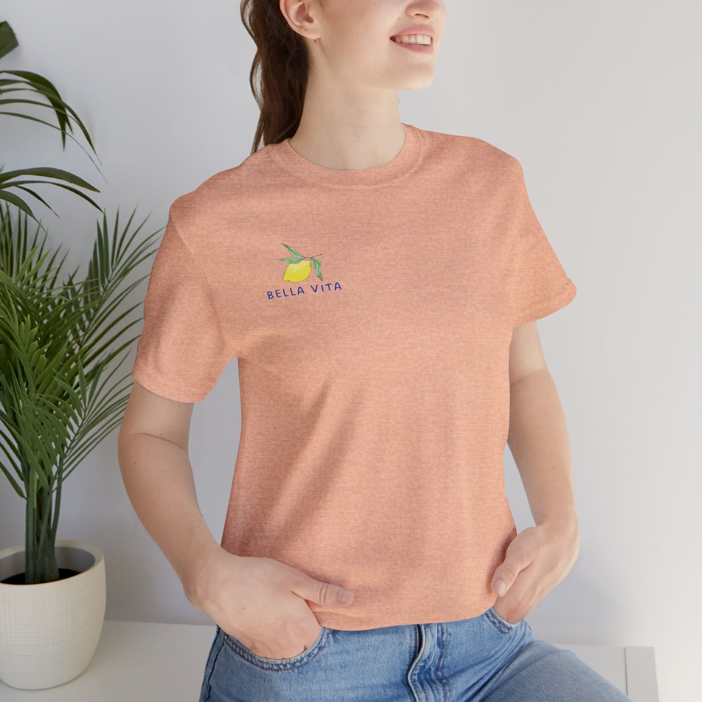 Bella Vita - Lemon Unisex Jersey Short Sleeve Tee