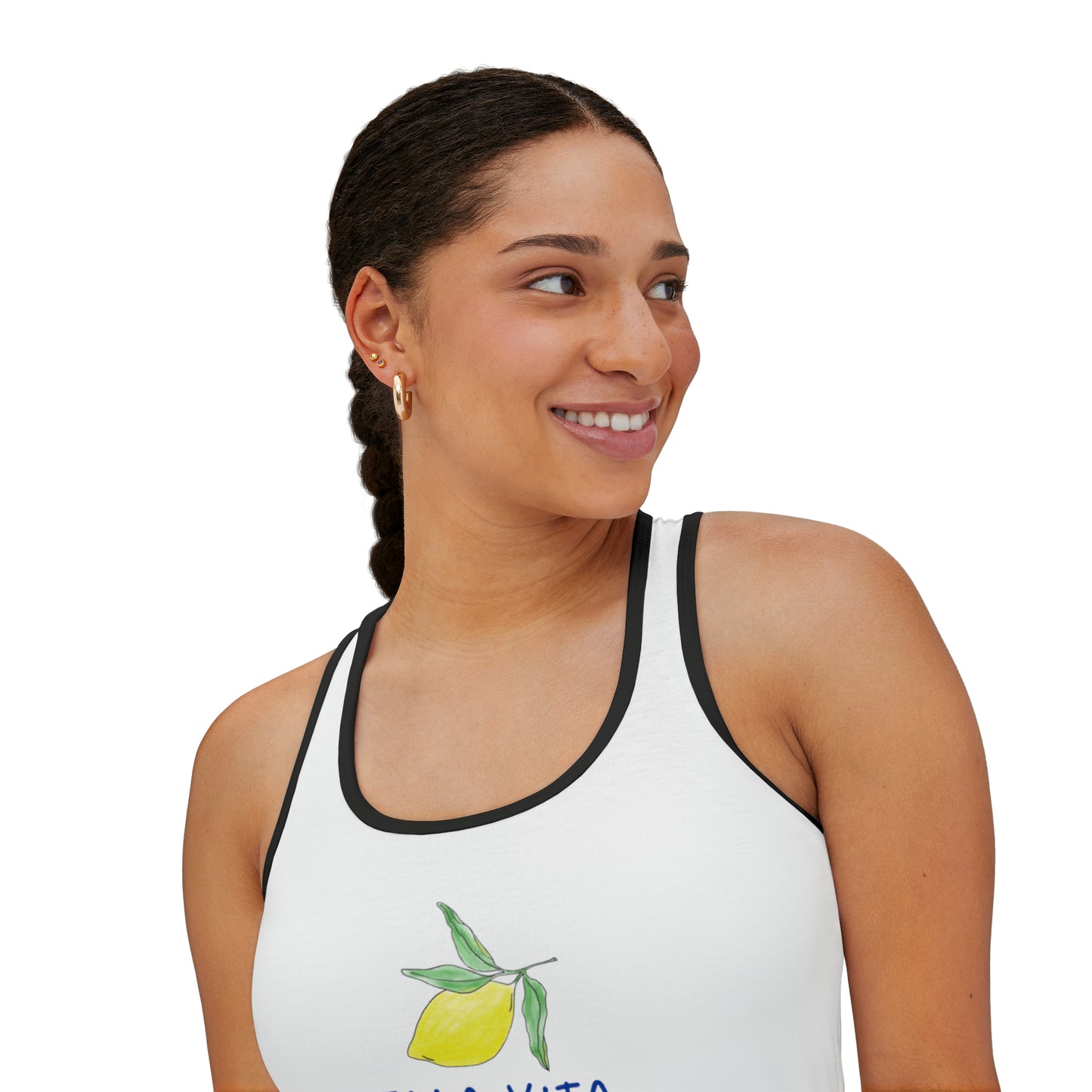 Bella Vita - Lemon - Women's Tank Top (AOP)