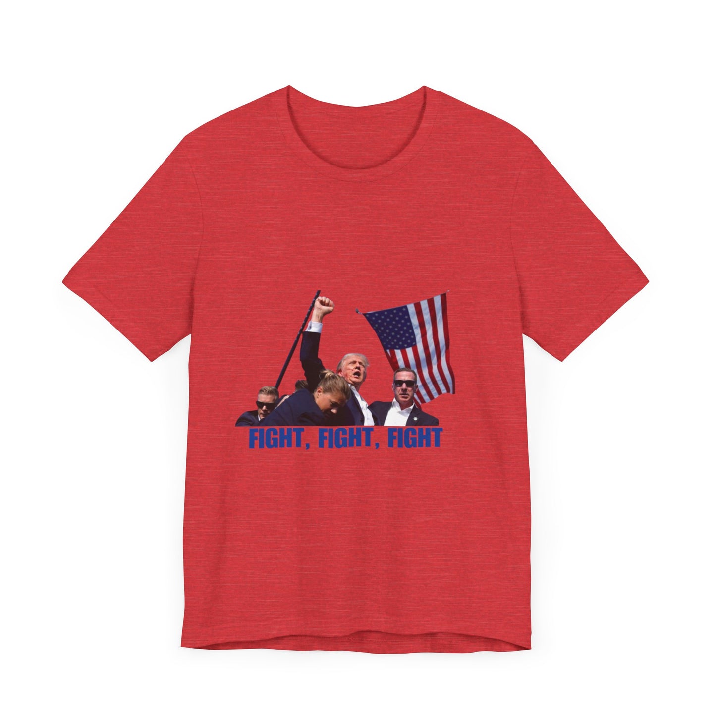 FIGHT FIGHT FIGHT - Trump Unisex Jersey Short Sleeve Tee