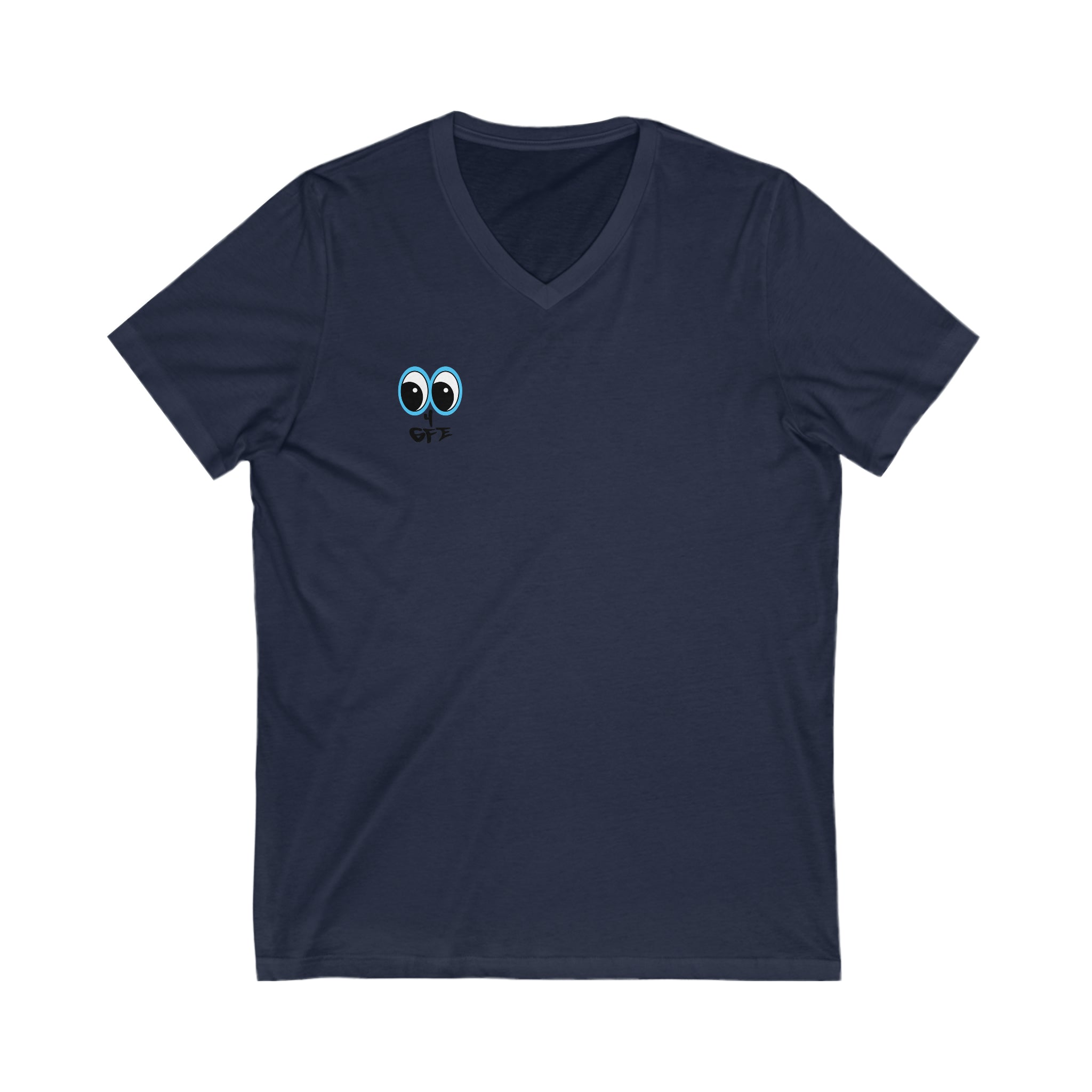 Looking For GFE - Eyeballs - Unisex Jersey Short Sleeve V-Neck Tee