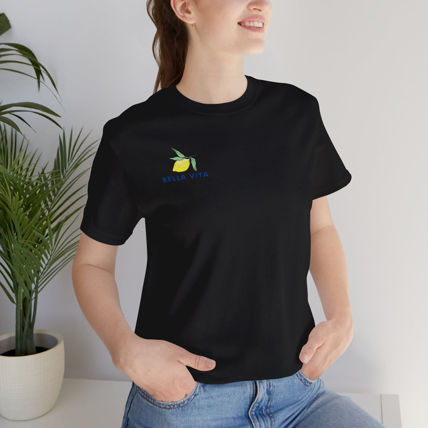 Bella Vita - Lemon Unisex Jersey Short Sleeve Tee