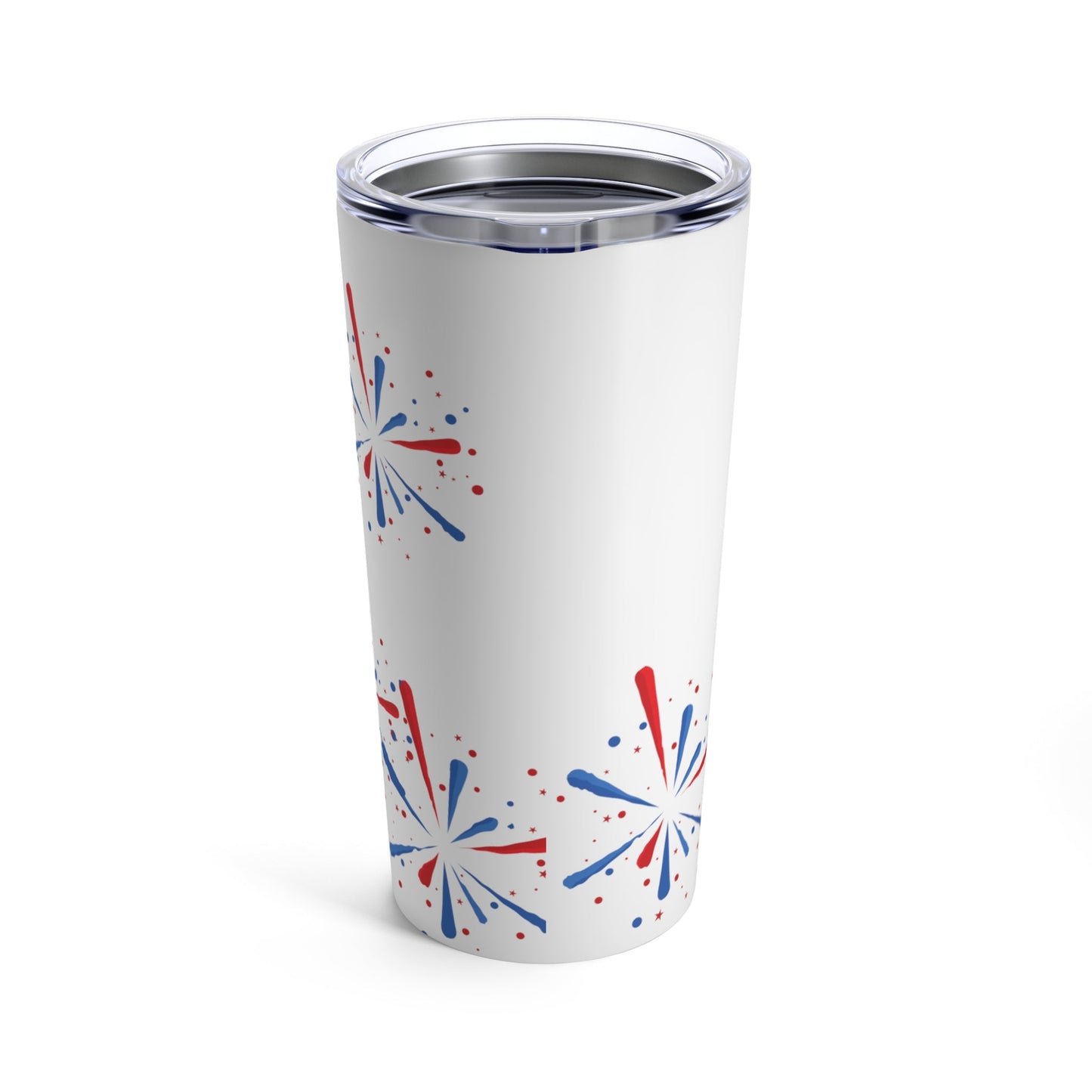 Red, White, And Blue - 4th of July - I Bleed USA - Tumbler 20oz