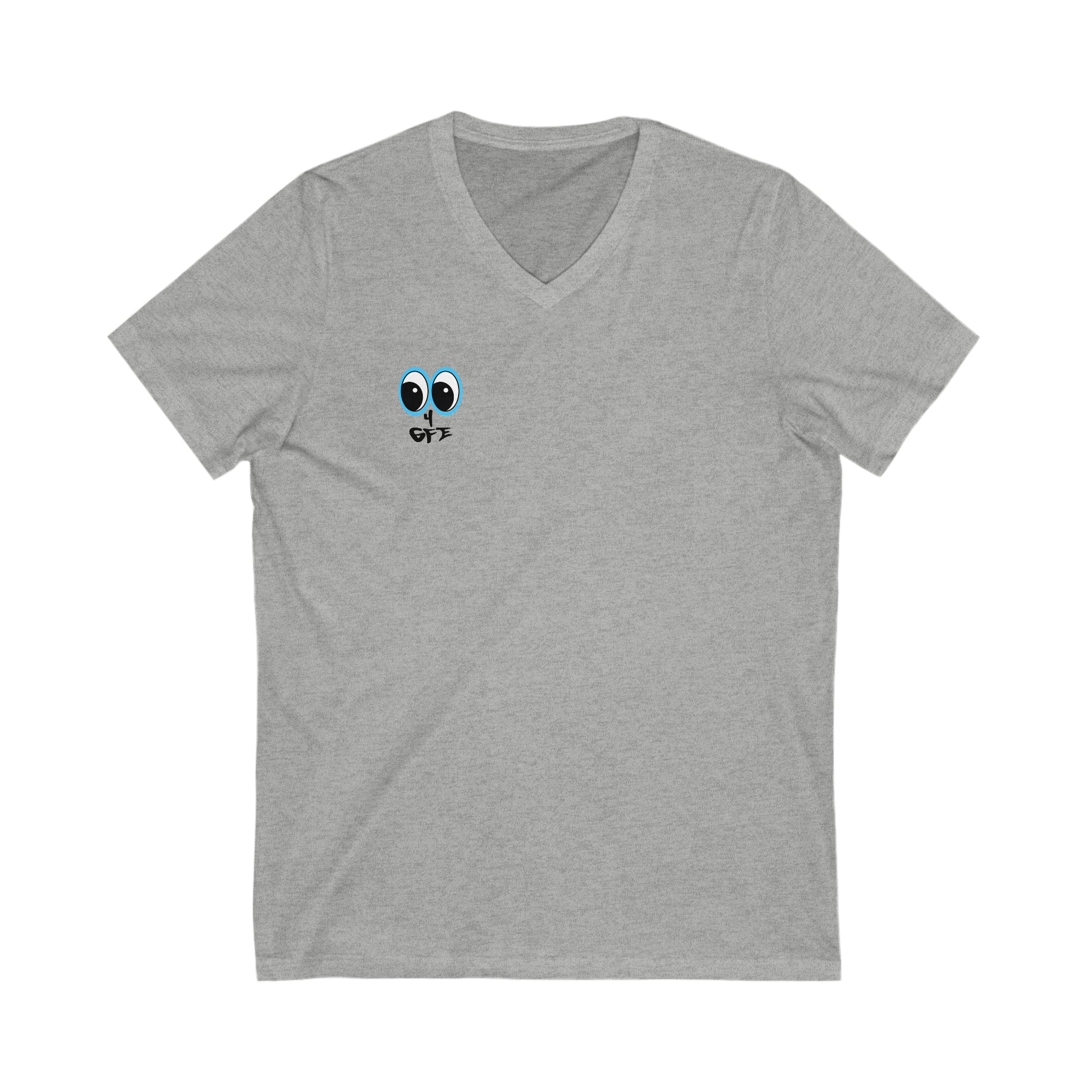 Looking For GFE - Eyeballs - Unisex Jersey Short Sleeve V-Neck Tee