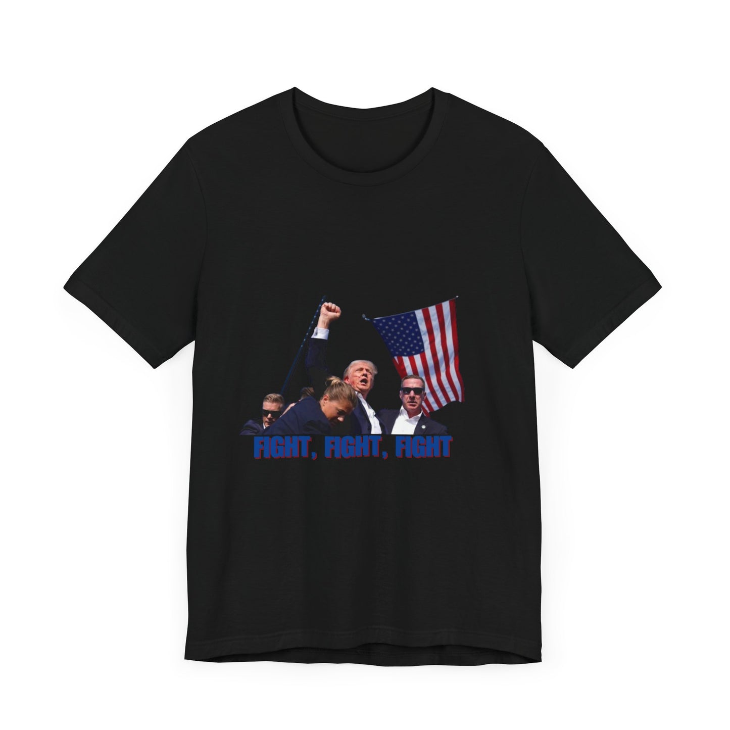 FIGHT FIGHT FIGHT - Trump Unisex Jersey Short Sleeve Tee