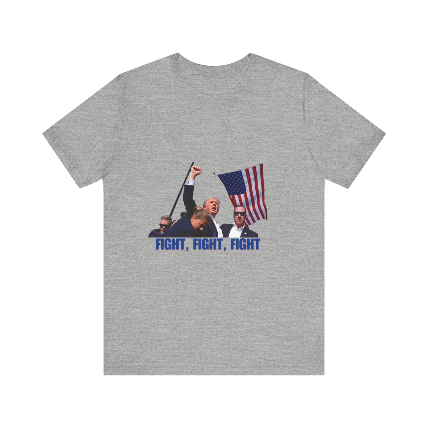 FIGHT FIGHT FIGHT - Trump Unisex Jersey Short Sleeve Tee