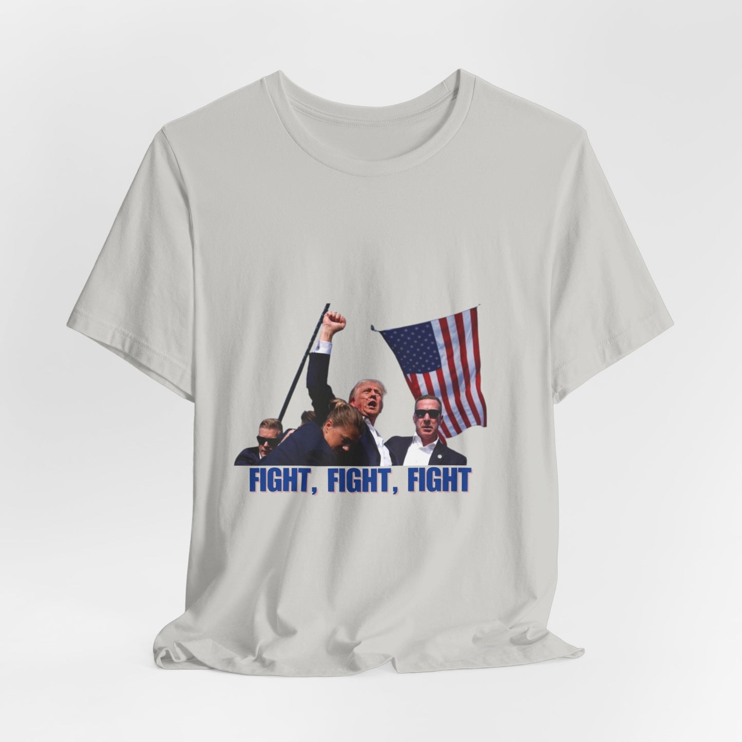 FIGHT FIGHT FIGHT - Trump Unisex Jersey Short Sleeve Tee