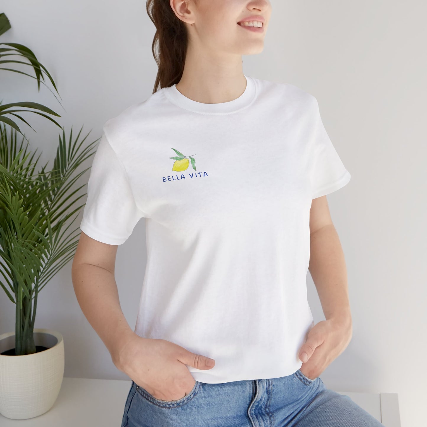 Bella Vita - Lemon Unisex Jersey Short Sleeve Tee