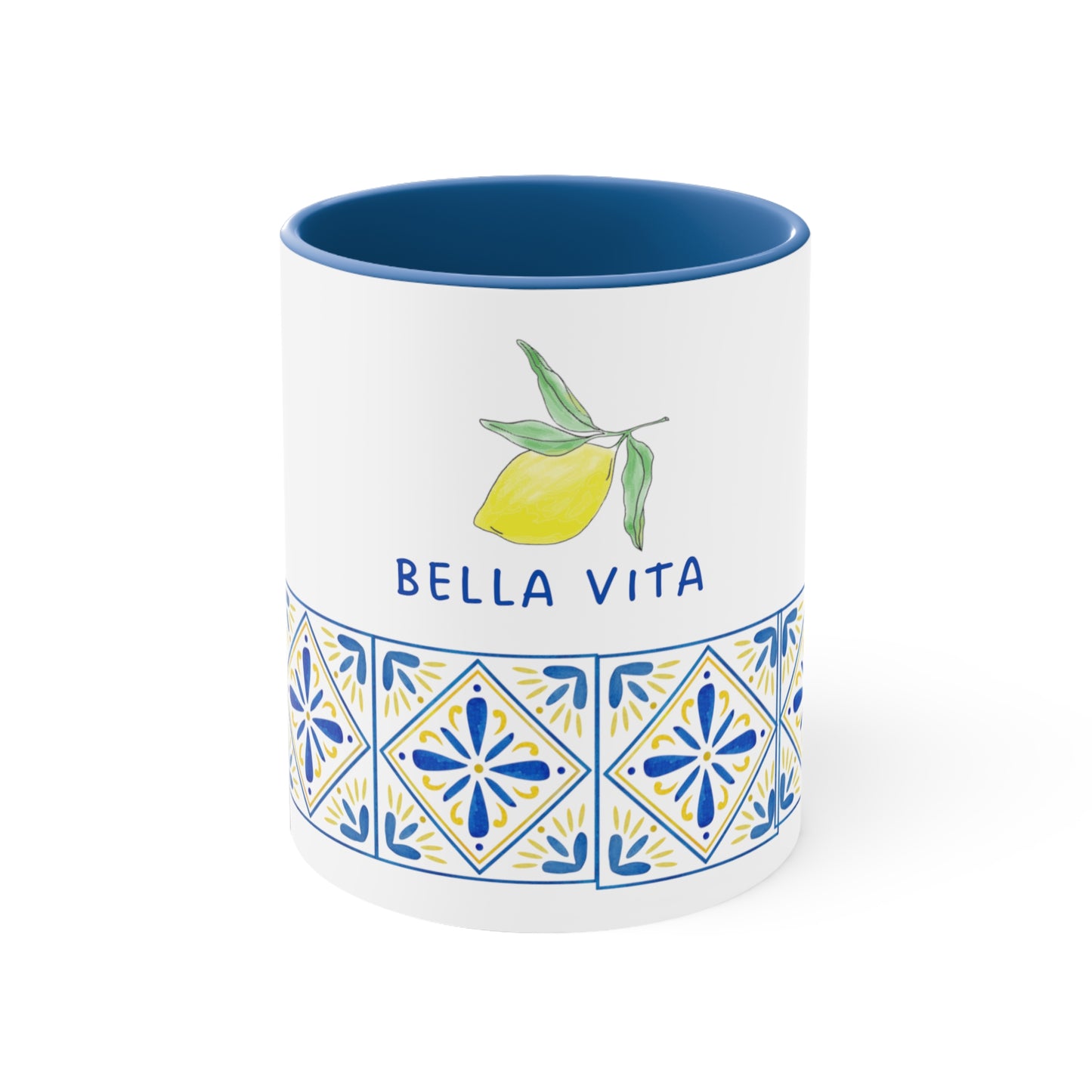 Bella Vita Accent Coffee Mug, 11oz