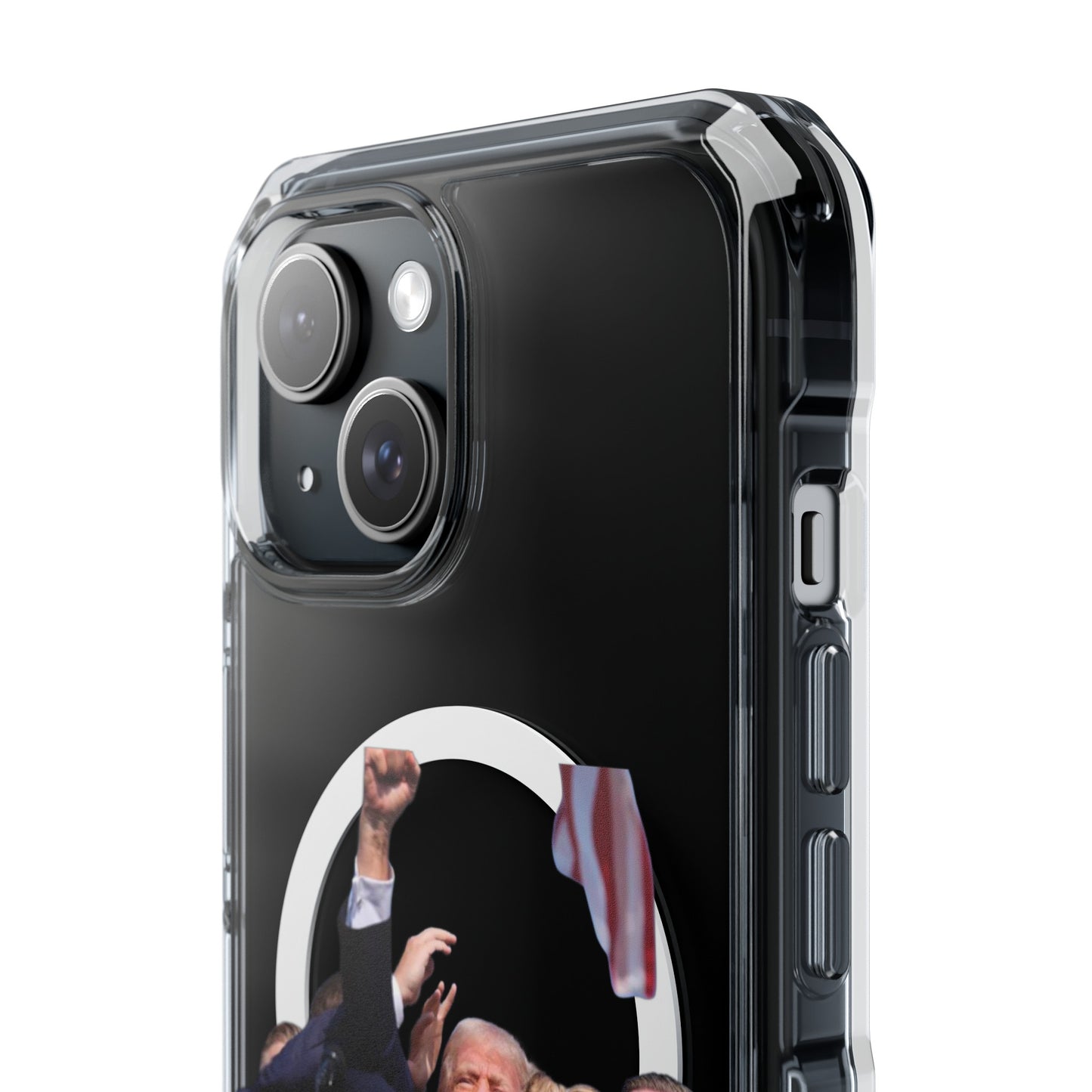 FIGHT - Trump Magnetic Clear Impact Cases