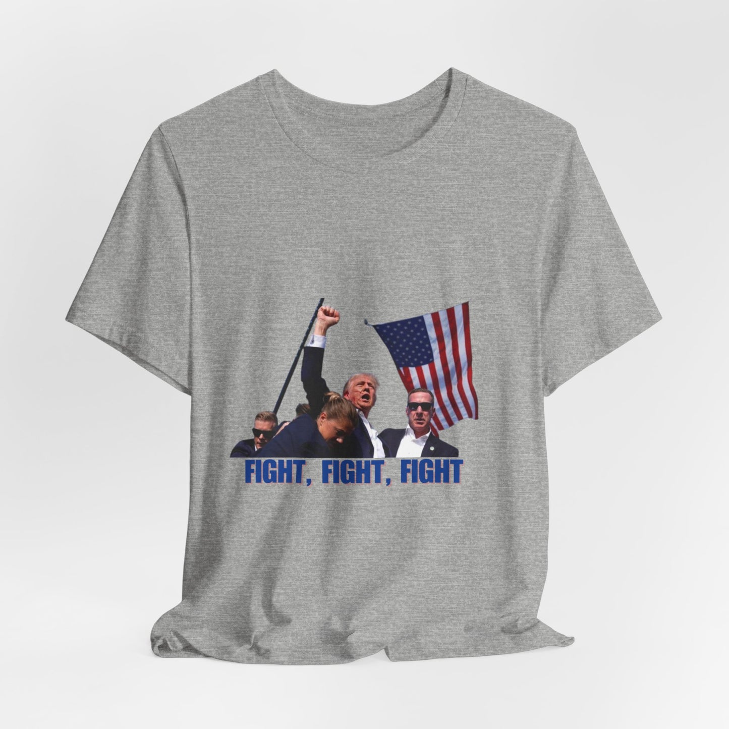 FIGHT FIGHT FIGHT - Trump Unisex Jersey Short Sleeve Tee