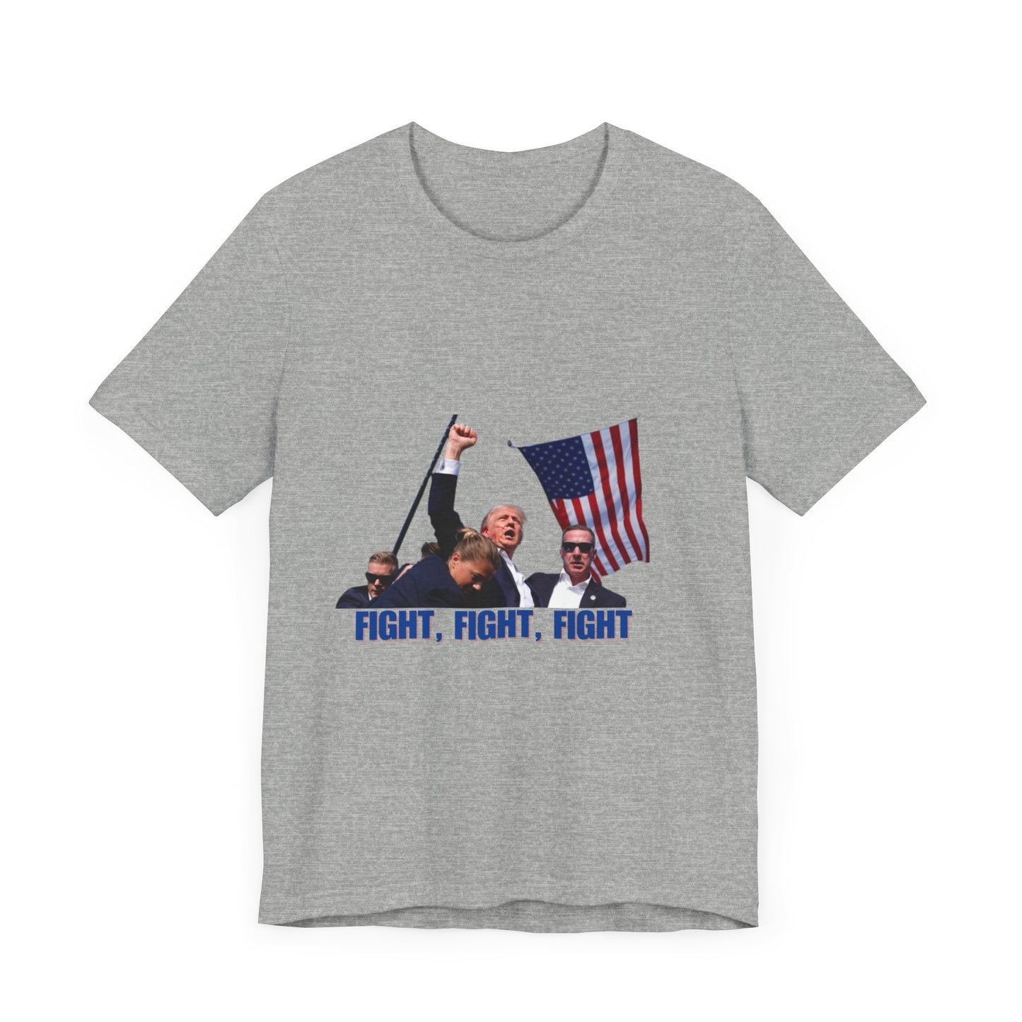 FIGHT FIGHT FIGHT - Trump Unisex Jersey Short Sleeve Tee