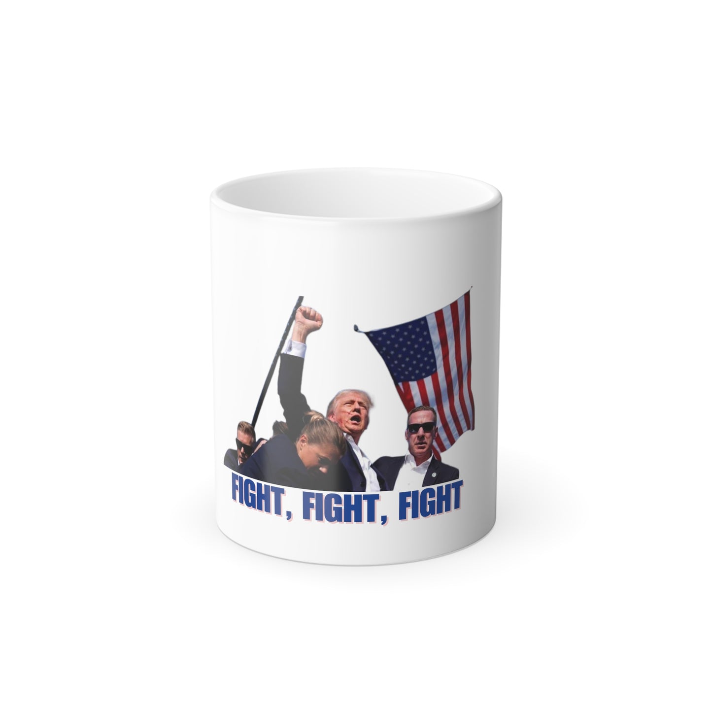 FIGHT FIGHT FIGHT - Color Morphing Mug, 11oz