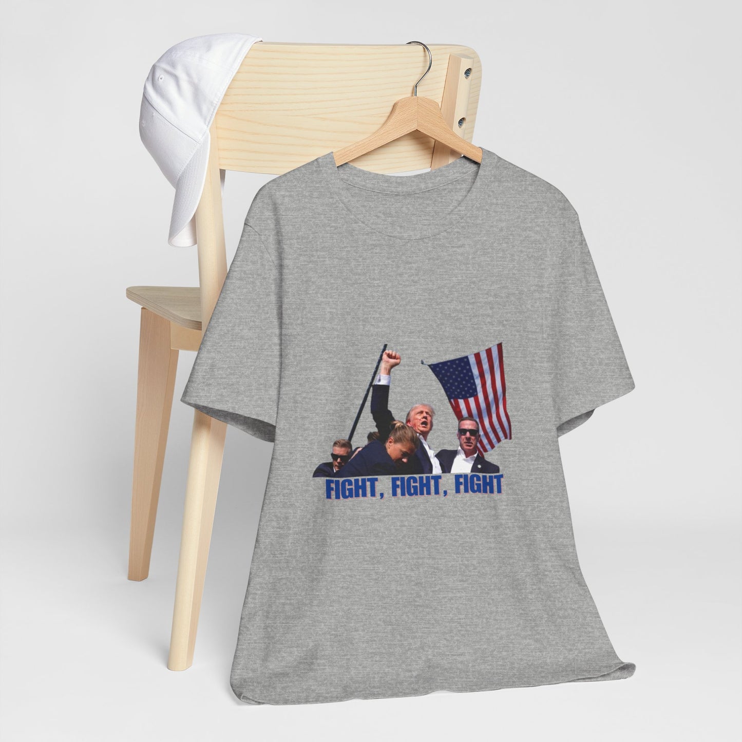 FIGHT FIGHT FIGHT - Trump Unisex Jersey Short Sleeve Tee