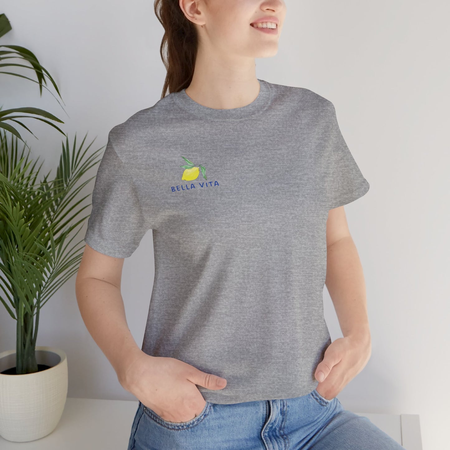 Bella Vita - Lemon Unisex Jersey Short Sleeve Tee