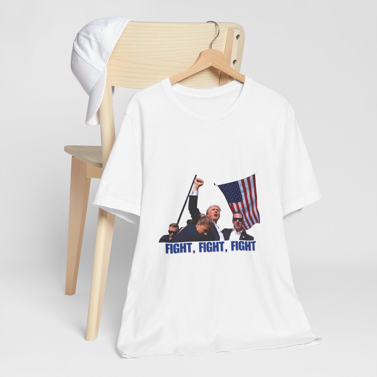 FIGHT FIGHT FIGHT - Trump Unisex Jersey Short Sleeve Tee