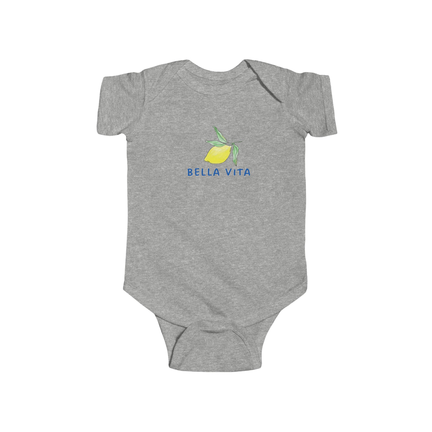 Bella Vita - Lemon - Infant Fine Jersey Bodysuit