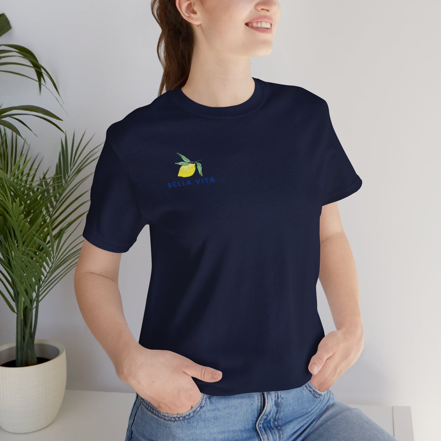 Bella Vita - Lemon Unisex Jersey Short Sleeve Tee