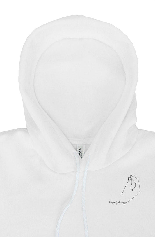 Embroidered Keping It Rizz Italain Hand Hoodie bella canvas pullover hoody