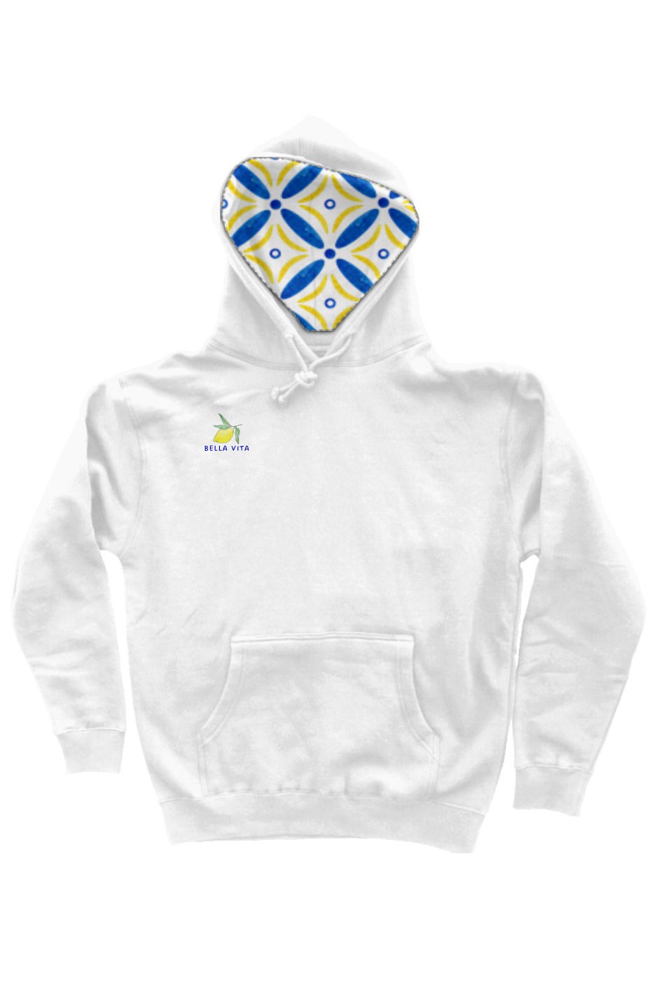 Bella Vita - Lemon - Capri Theme - Hoodie independent Adult pullover hoody