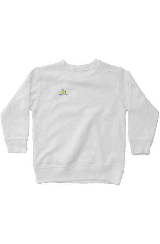 Bella Vita Lemon kids fleece sweatshirt