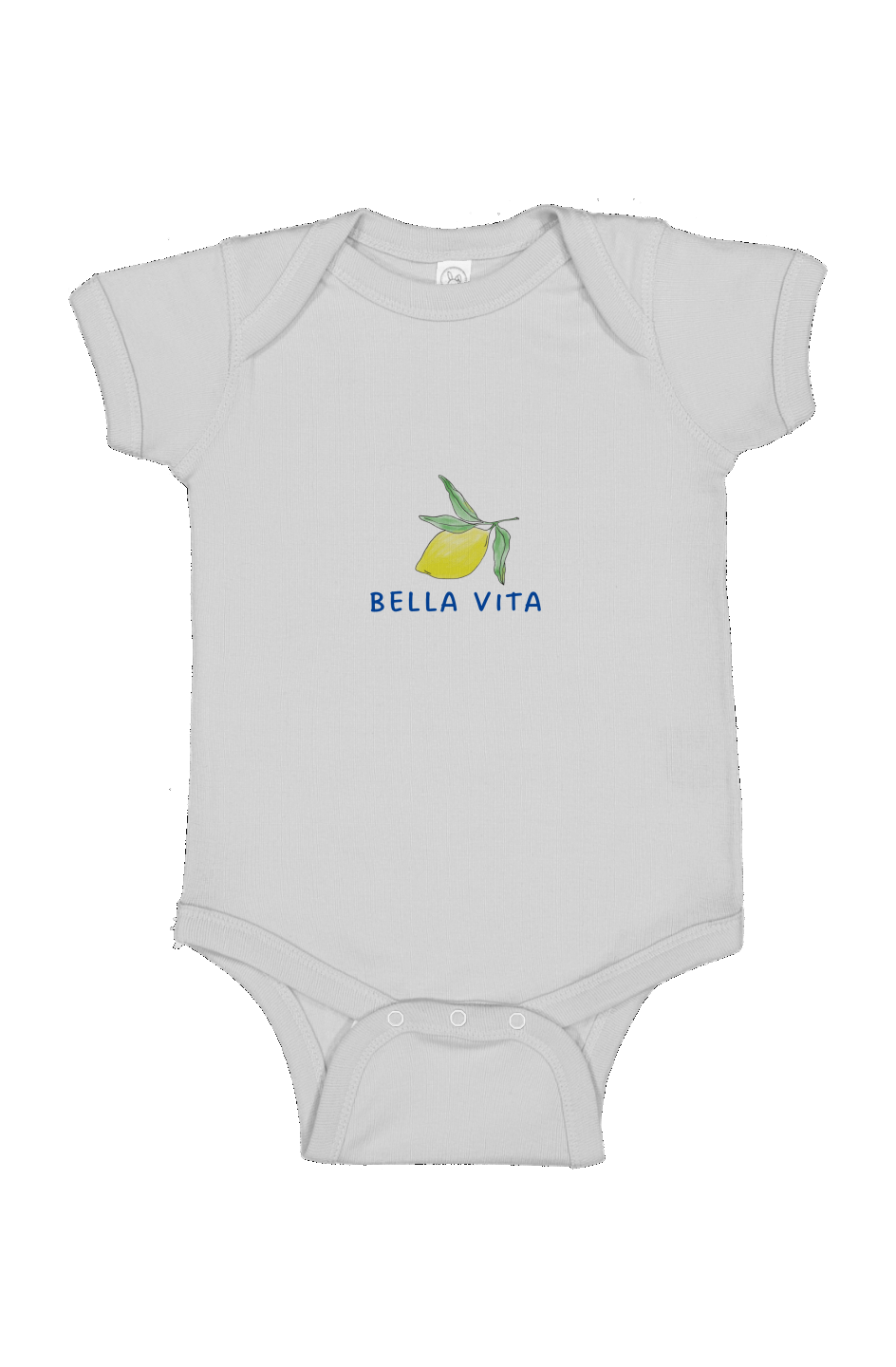 Embroidered - Bella Vita - Infant Fine Jersey Bodysuit