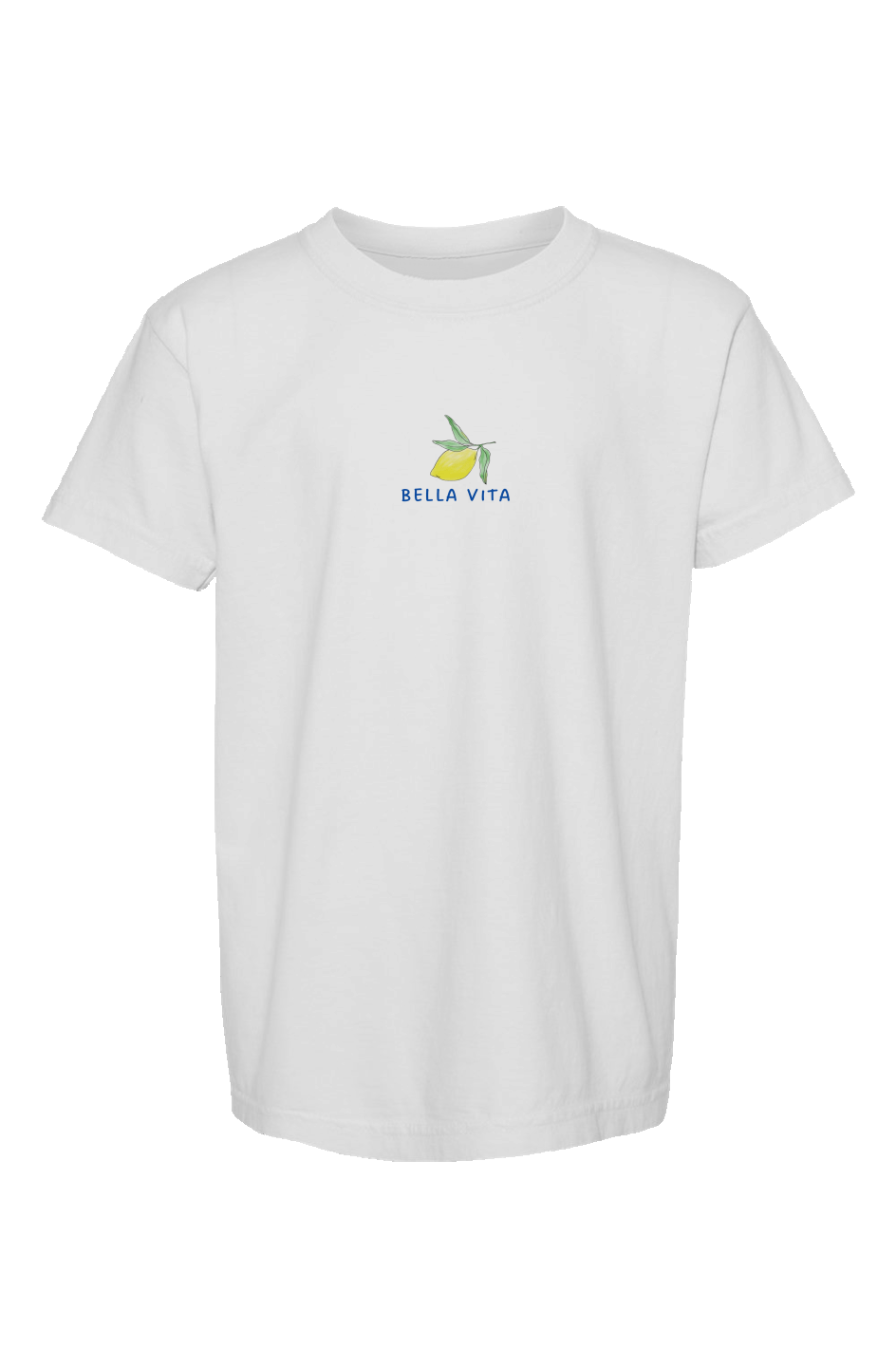 Bella Vita - Embroidered Youth Pigment Dyed T Shirt