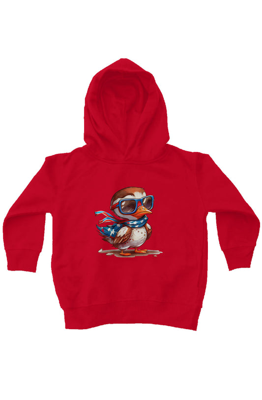 Red, White, And Blue - 4th of July - I Bleed USA - kids fleece pullover hoodie