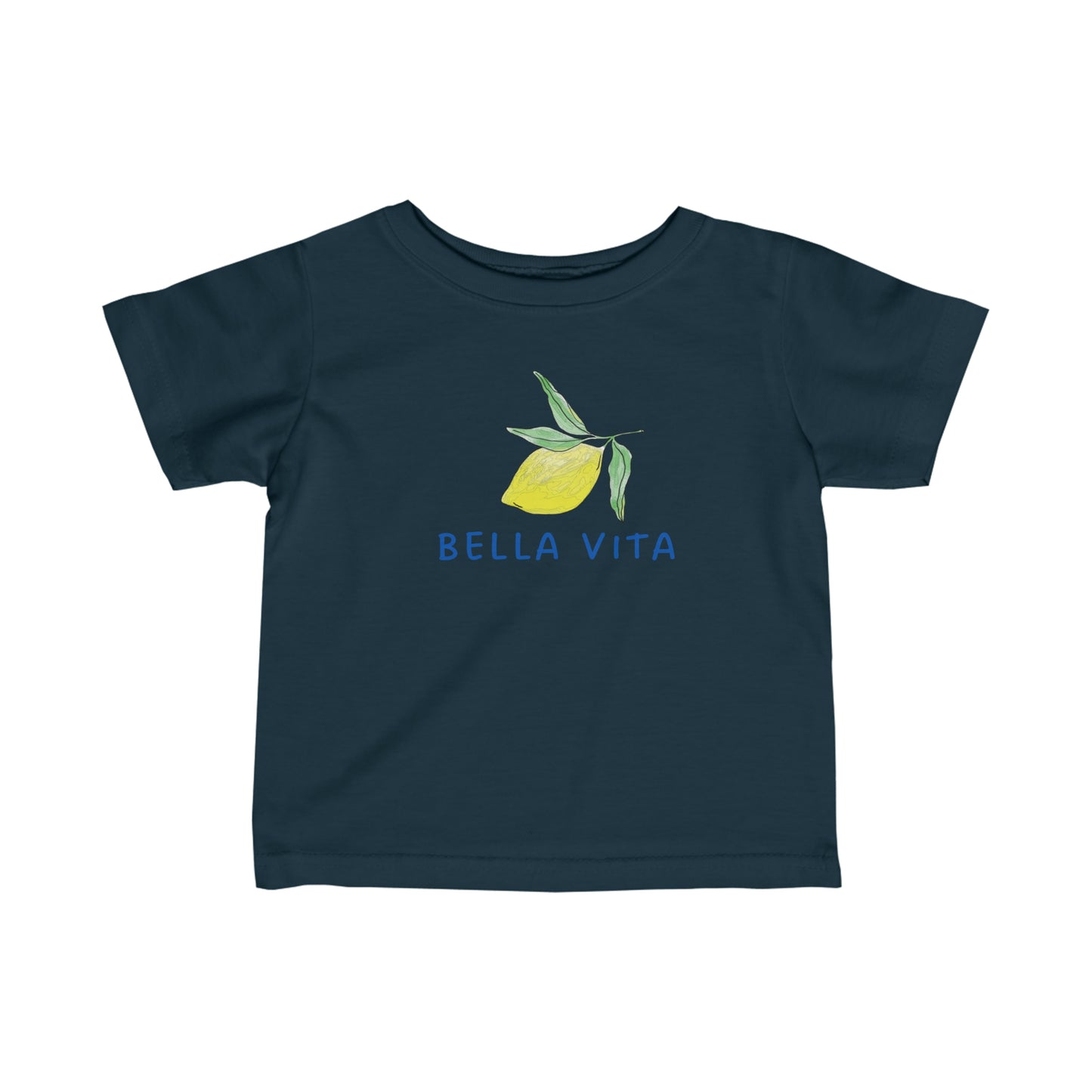 Bella Vita - Lemon - Infant Fine Jersey Tee