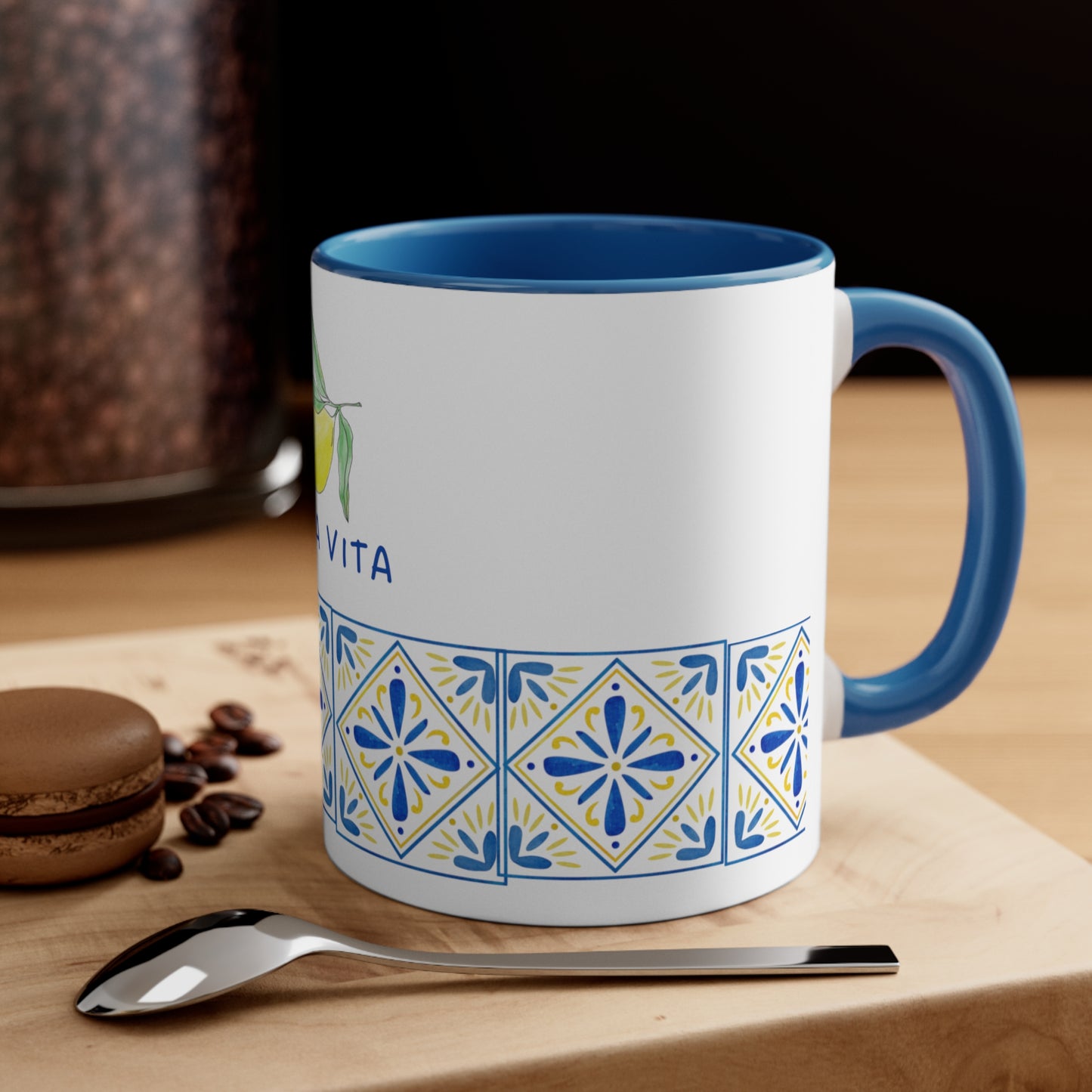 Bella Vita Accent Coffee Mug, 11oz