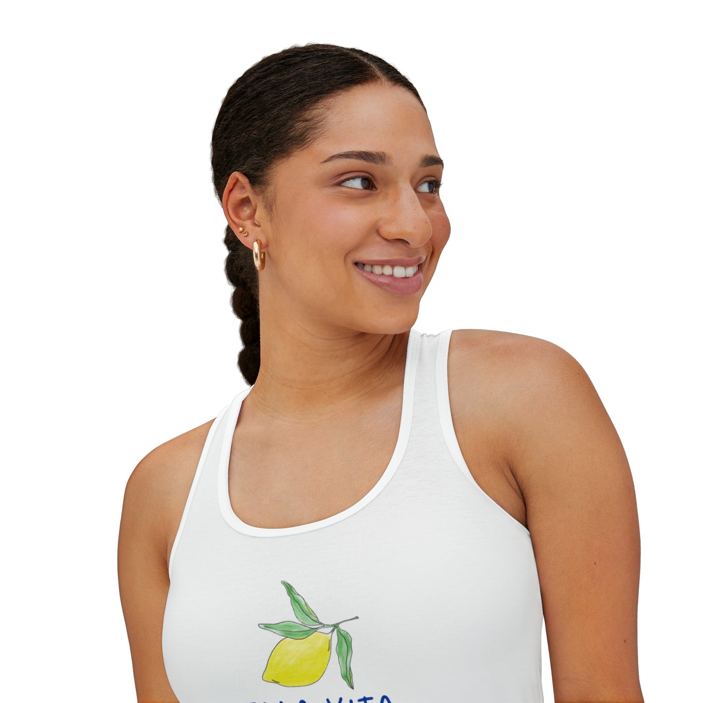 Bella Vita - Lemon - Women's Tank Top (AOP)