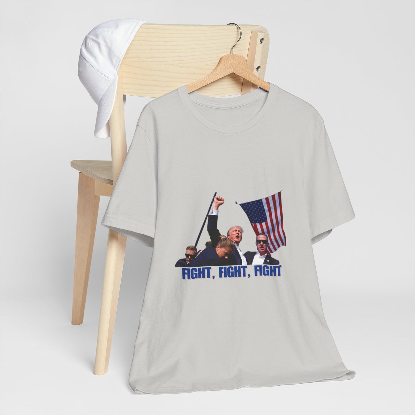 FIGHT FIGHT FIGHT - Trump Unisex Jersey Short Sleeve Tee