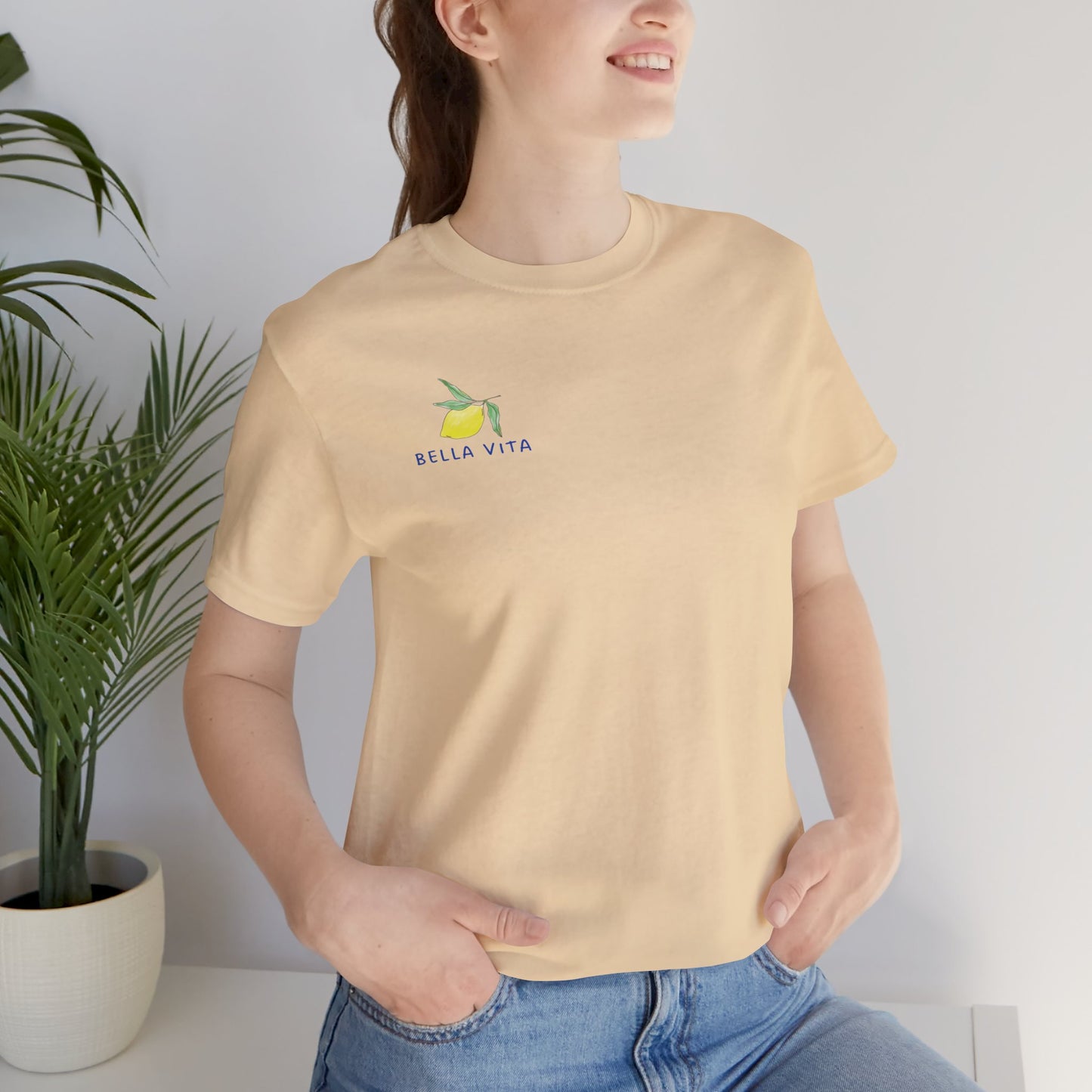 Bella Vita - Lemon Unisex Jersey Short Sleeve Tee