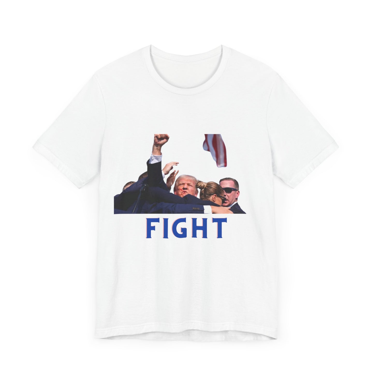 FIGHT - Trump Unisex Jersey Short Sleeve Tee