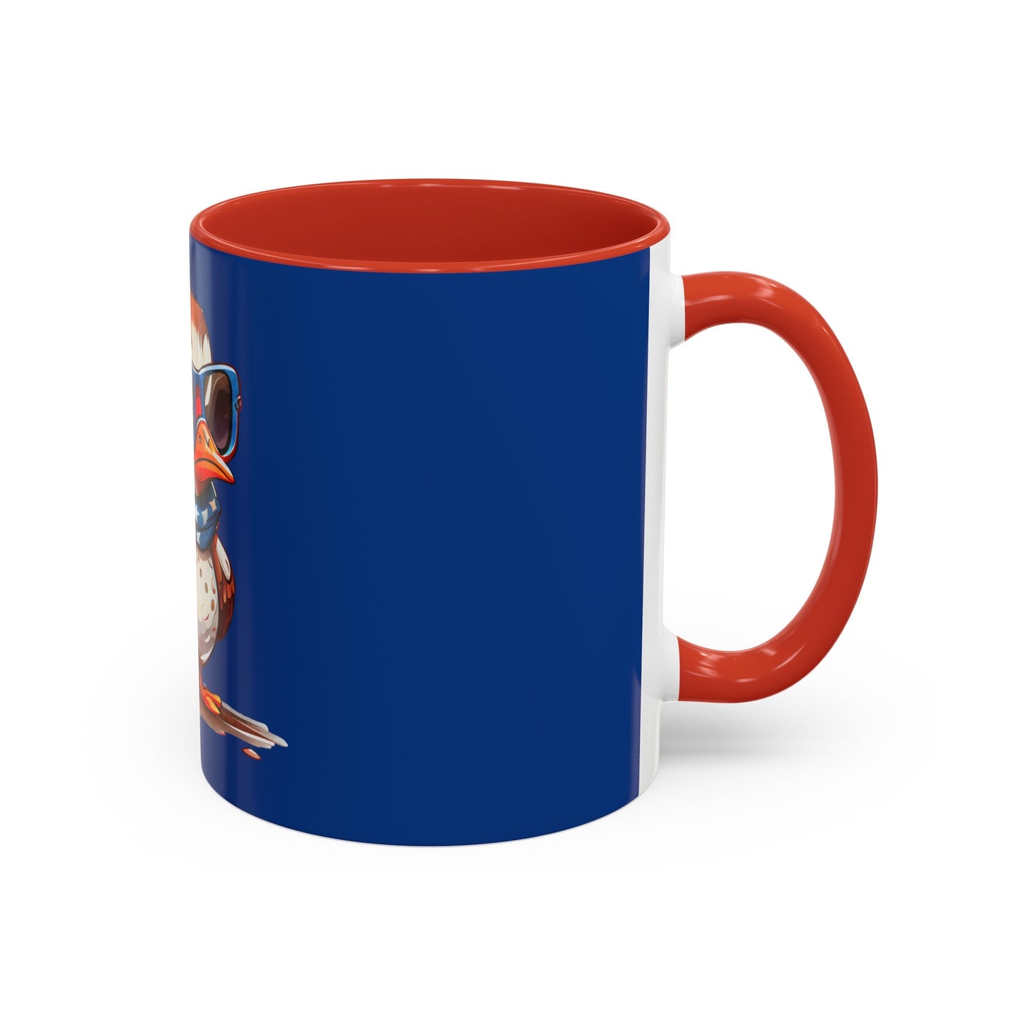 Red, White, And Blue - 4th of July - Flyin Eagle - Coffee Mug (11, 15oz)