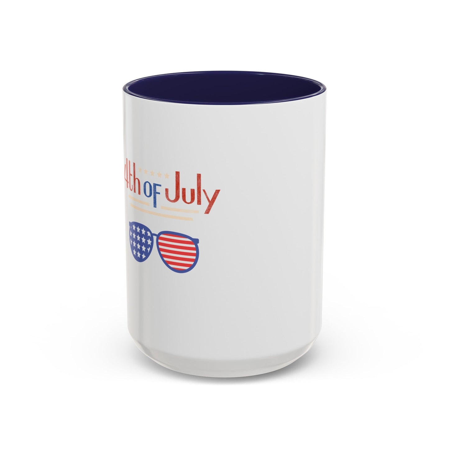 Red, White, And Blue - 4th of July - Sunnies -  Coffee Mug (11, 15oz)