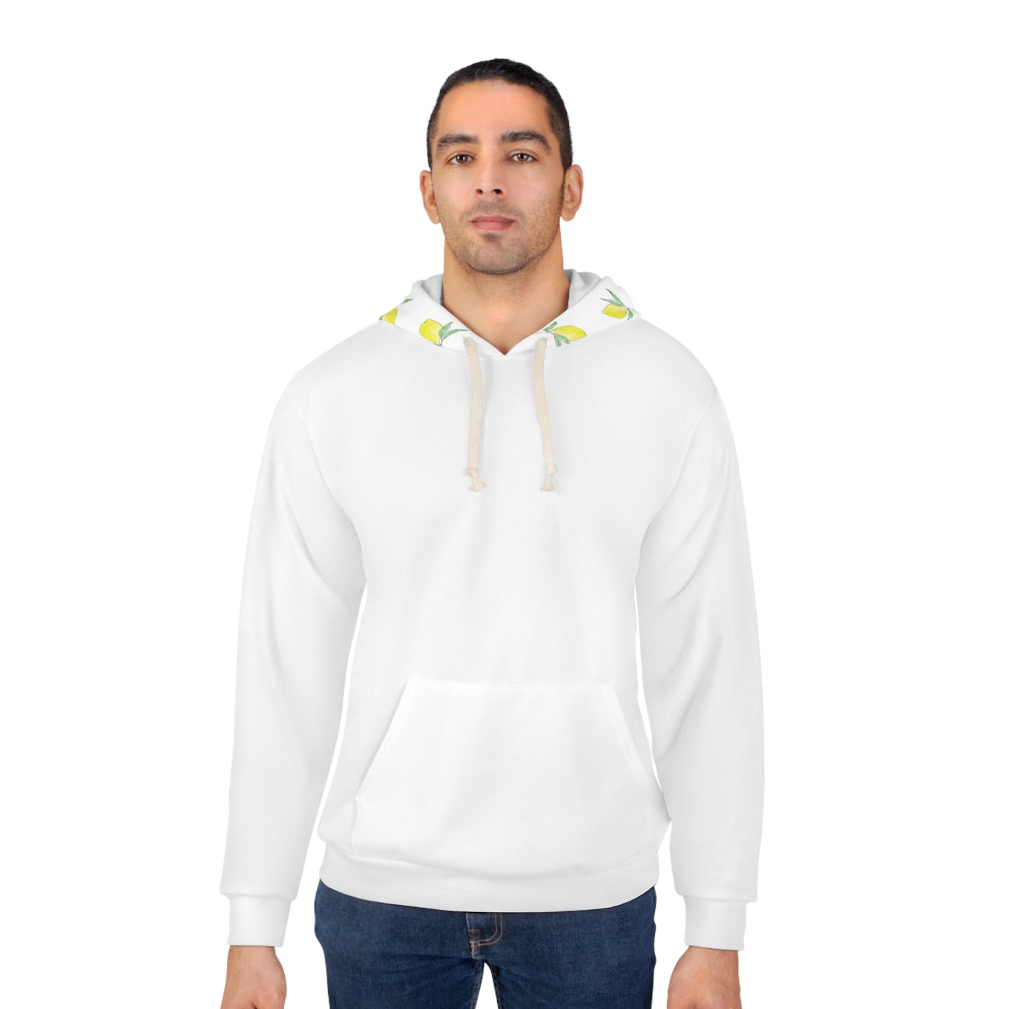 Bella Vita - Lemon - Athletic - Unisex Pullover Hoodie (AOP)