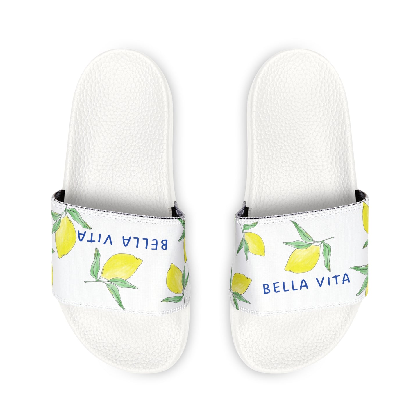 Bella Vita - Lemon - Women's PU Slide Sandals