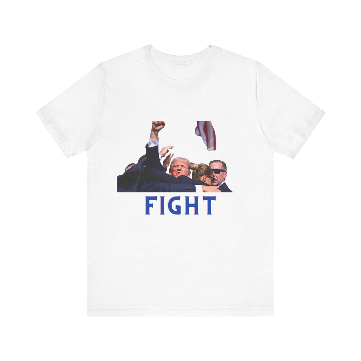 FIGHT - Trump Unisex Jersey Short Sleeve Tee